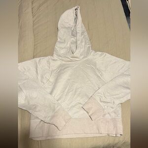 Lululemon Athletica Cream sparkle Hoodie